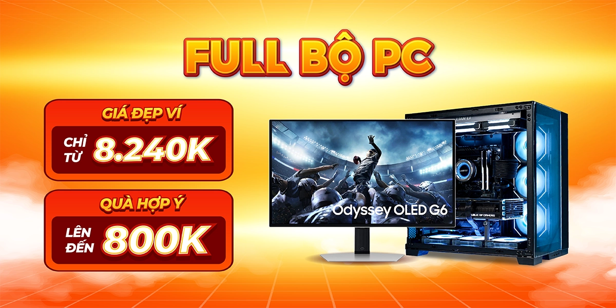 Build PC kèm màn hình nhận ngay Quà tặng lên đến 800K | Nguyễn Vũ Store