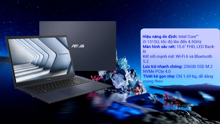 Laptop Asus ExpertBook B1 B1502CVA-NJ0101W