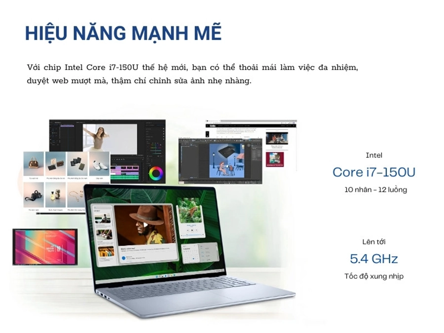 Laptop Dell Inspiron 16 5640 N6I7512W1