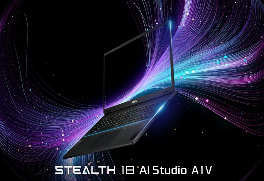 Laptop gaming MSI Stealth 18 AI Studio A1VHG 058VN