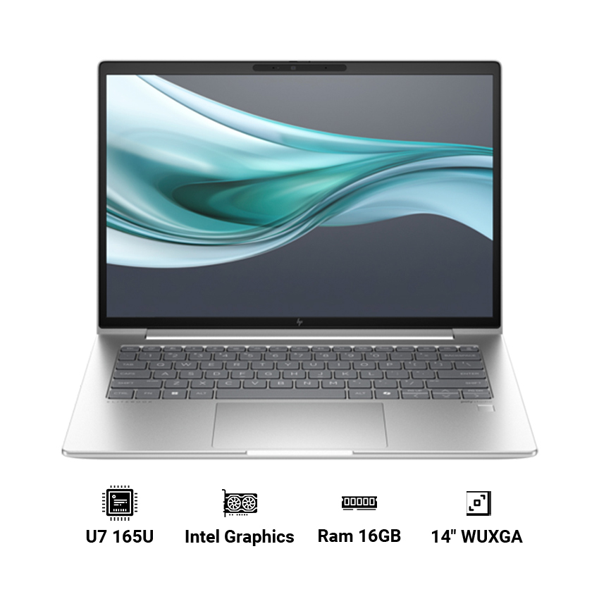 Laptop HP Elitebook 640 G11 A7LB4PT (Intel Core Ultra 7 165U | 16GB RAM | 512GB SSD | Intel Graphics | 14" WUXGA | Win 11)