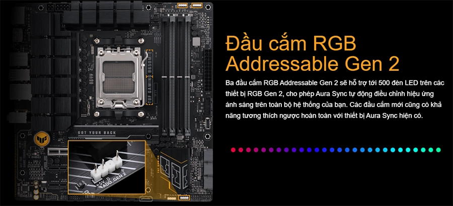 Mainboard Asus TUF GAMING B650M-E 