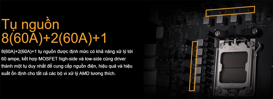 Mainboard Asus TUF GAMING B650M-E 