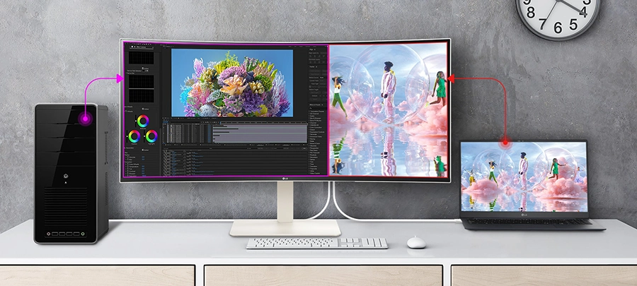 Màn Hình LG UltraWide 38WR85QC-W 37.5" WQHD IPS 144Hz 1ms