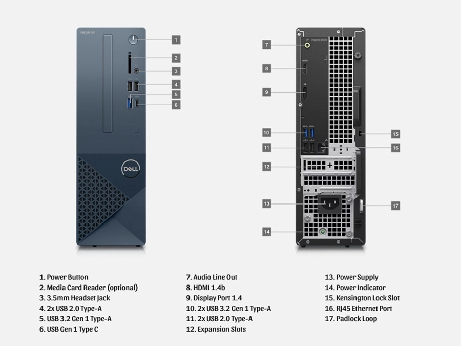 Máy bộ Dell Inspiron Small 3030S 71047525