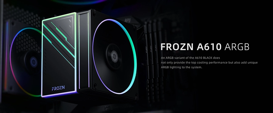 Tản Nhiệt Khí ID-Cooling FROZN A610 ARGB