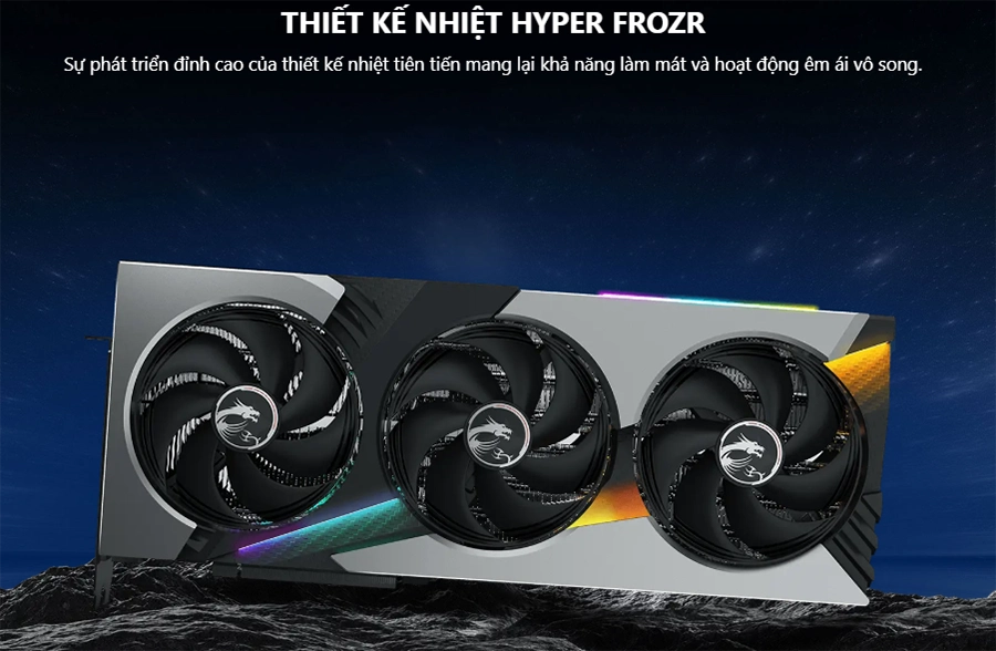 MSI GeForce RTX 5070 12G Vanguard SOC Launch Edition