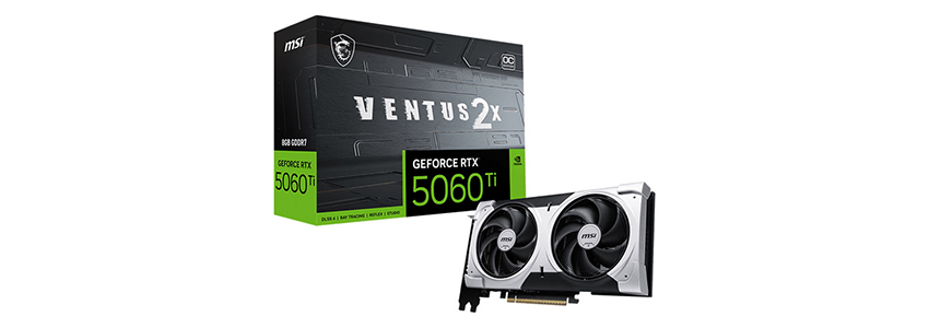 GeForce RTX 5060 Ti 8G VENTUS 2X OC PLUS