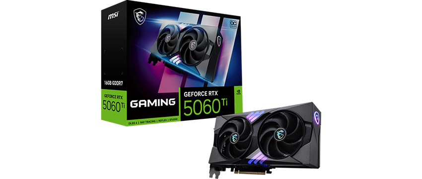 Card màn hình MSI GeForce RTX 5060 Ti 16G GAMING OC
