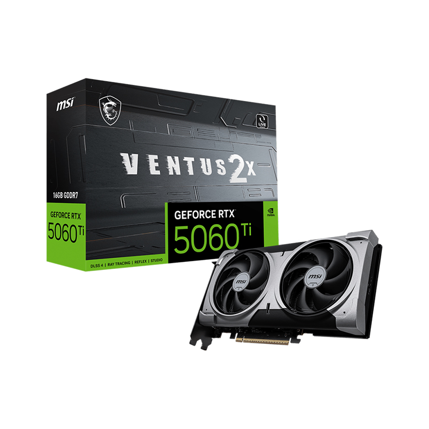 MSI GeForce RTX 5060 Ti 16G VENTUS 2X PLUS