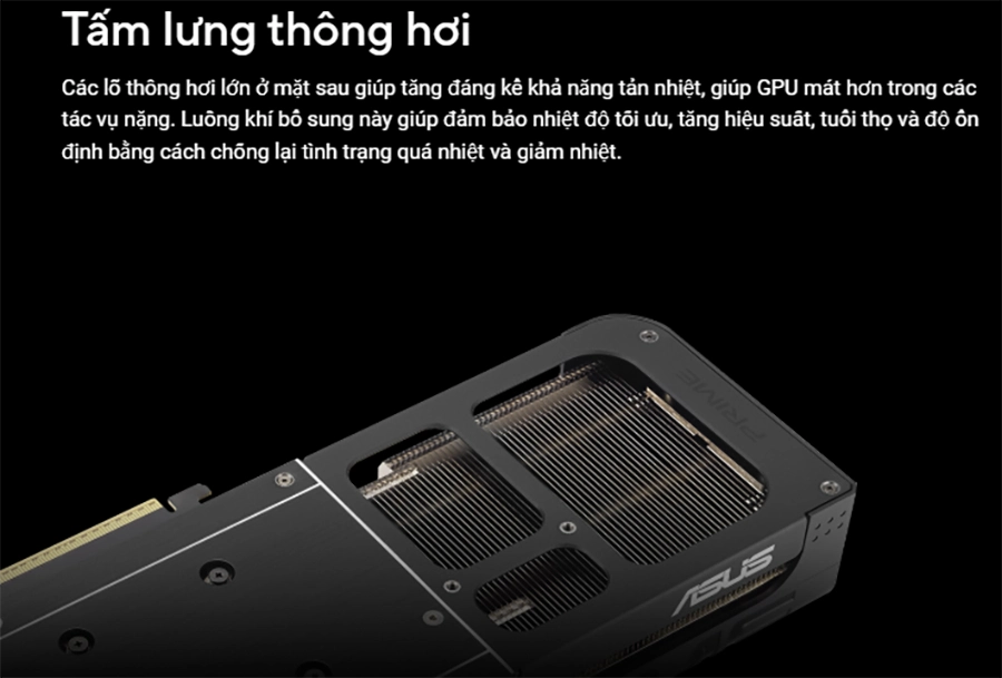 Card màn hình ASUS PRIME RTX 5060 Ti 8GB GDDR7 OC Edition