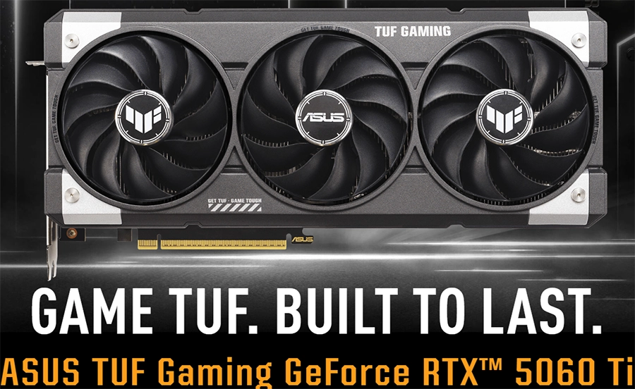 Card màn hình ASUS TUF Gaming RTX 5060 Ti 16GB GDDR7 OC Edition