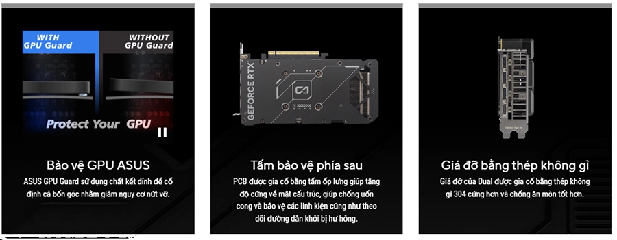 Card màn hình ASUS Dual RTX 5060 Ti 16GB GDDR7 OC Edition