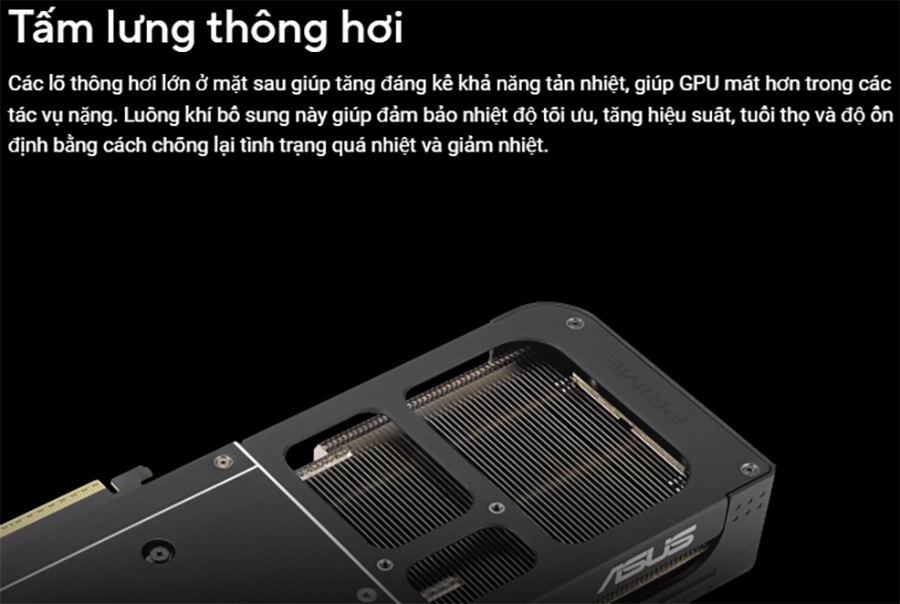 Card màn hình ASUS PRIME RTX 5060 Ti 16GB GDDR7 OC Edition