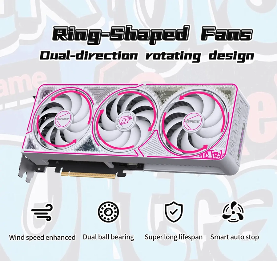 Card màn hình Colorful iGame RTX 5060 Ti Ultra W OC 8GB-V