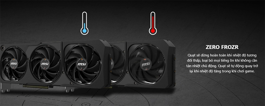 Card màn hình MSI GeForce RTX 5080 16G SHADOW 3X OC