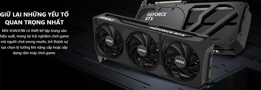 Card màn hình MSI GeForce RTX 5080 16G SHADOW 3X OC
