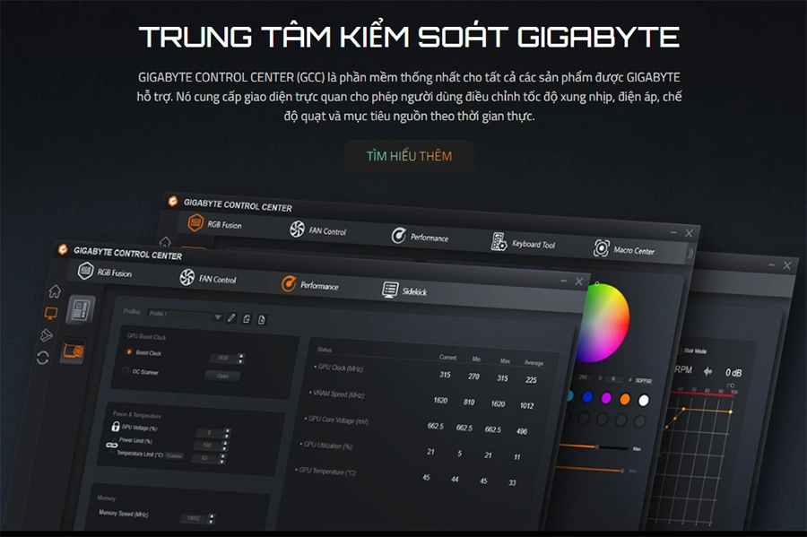 Card màn hình Gigabyte GeForce RTX 5060 Ti GAMING OC 16G