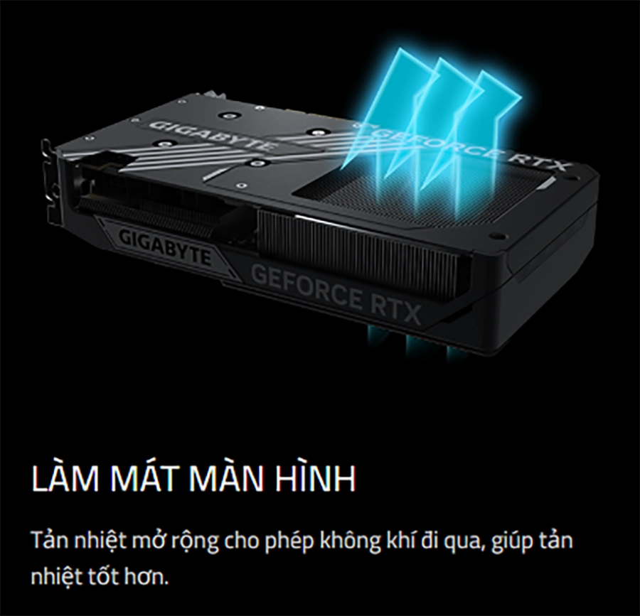 Card màn hình Gigabyte GeForce RTX 5060 Ti WINDFORCE 16G