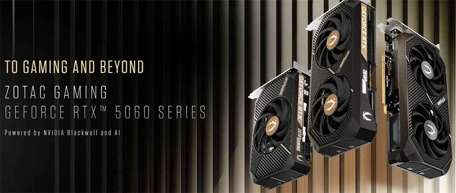 Card màn hình ZOTAC GAMING GeForce RTX 5060 Ti 16GB Twin Edge