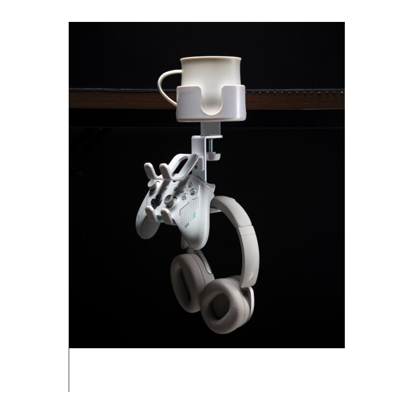 Giá đỡ cốc kẹp bàn UPGEN Multi Holder Đa Năng 4 Trong 1 (Đen/ Trắng)