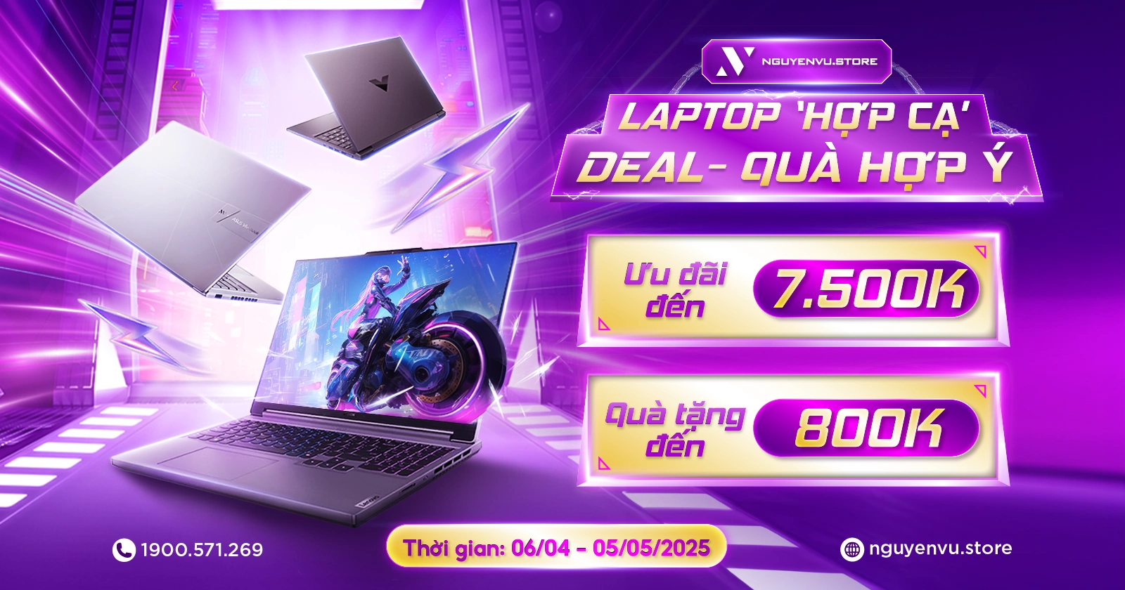 Laptop 'hợp cạ' | Deal - Quà hợp ý ngay tại Nguyễn Vũ Store
