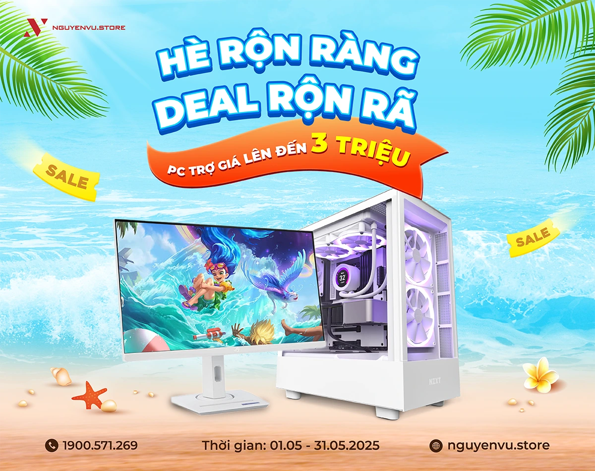 Build PC trợ giá đến 3.000.000đ | Nguyễn Vũ Store