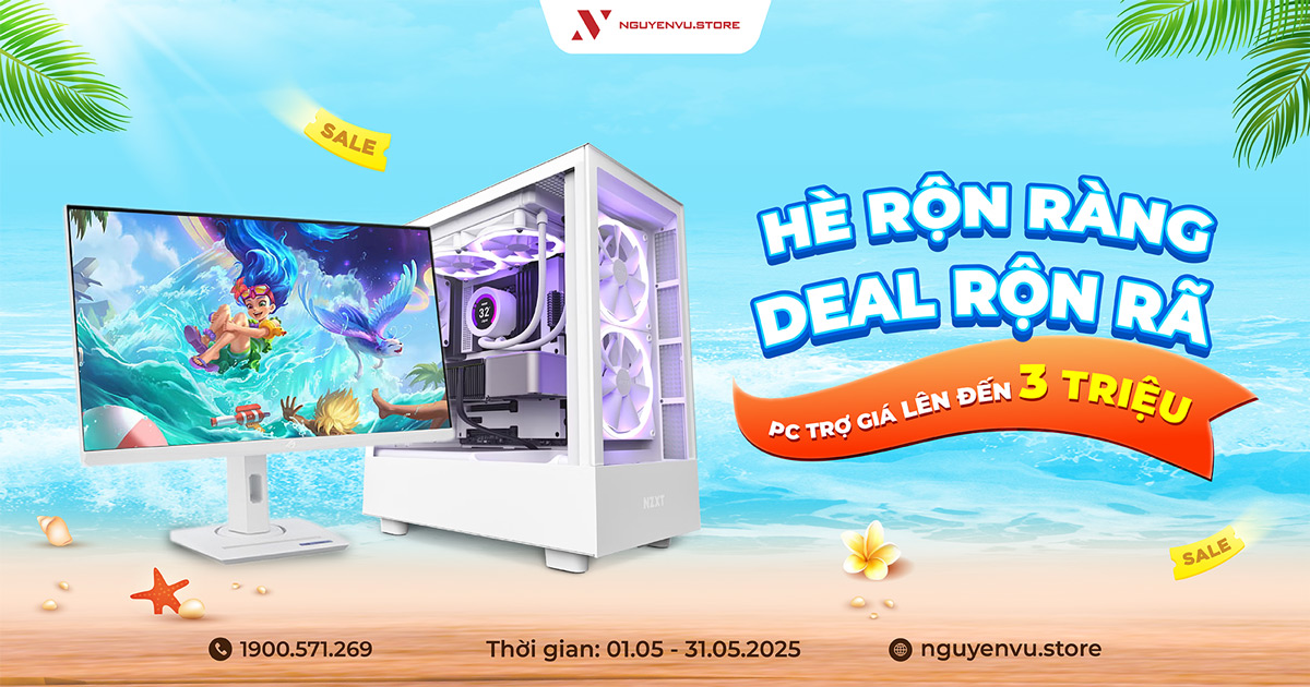 Build PC trợ giá đến 3.000.000đ | Nguyễn Vũ Store