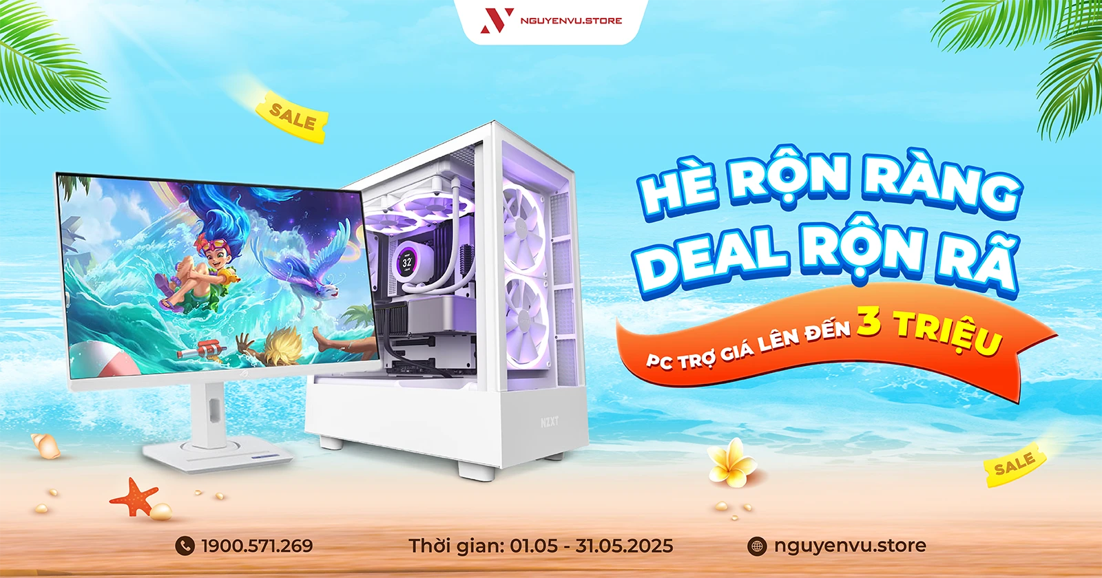 Build PC trợ giá đến 3.000.000đ | Nguyễn Vũ Store
