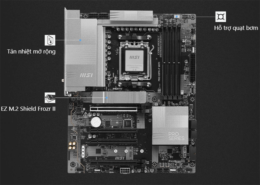 Mainboard MSI PRO X870-P WIFI