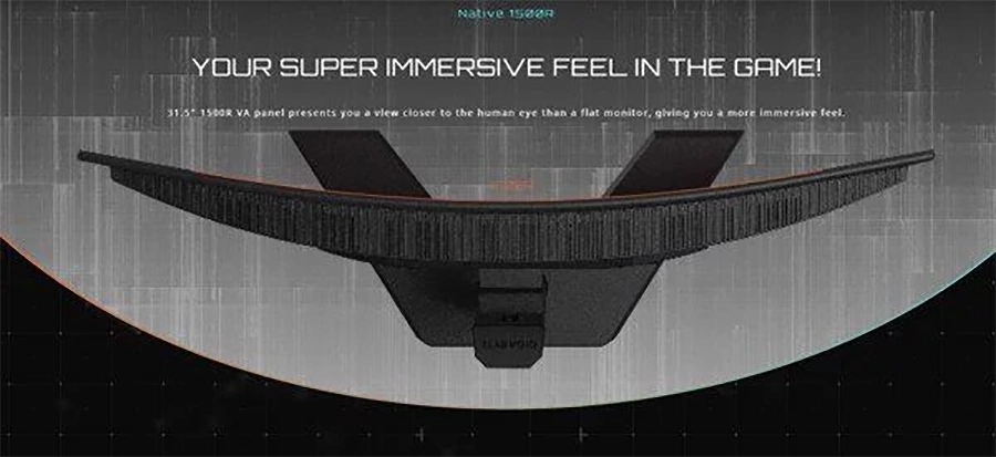 Màn hình cong GIGABYTE G34WQC 34" 2K VA 144Hz 1ms