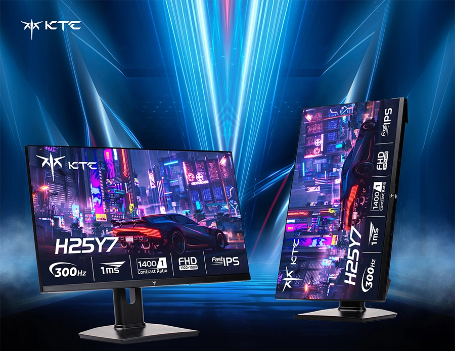 Màn Hình KTC H25Y7 24.5 inch FHD IPS 300Hz 1ms