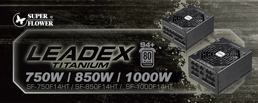 Nguồn máy tính SUPER FLOWER SF-1000F14HT 1000W 80 Plus Titanium