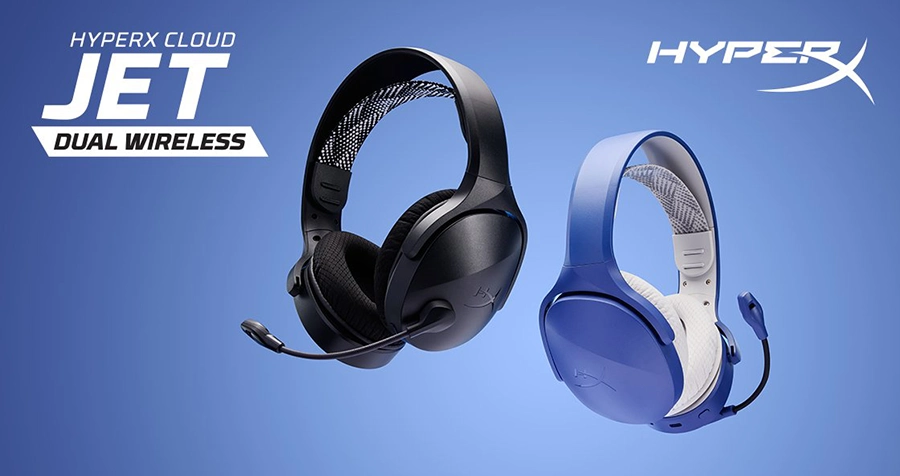 Tai nghe HyperX Cloud Jet WL BK GAM HS (AJ0T1AA)