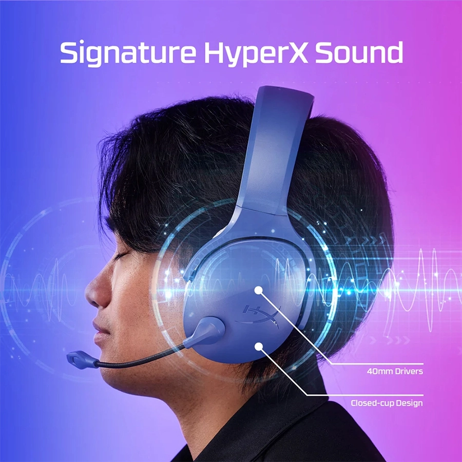 Tai nghe HyperX Cloud Jet WL BL GAM HS (AM7A0AA)
