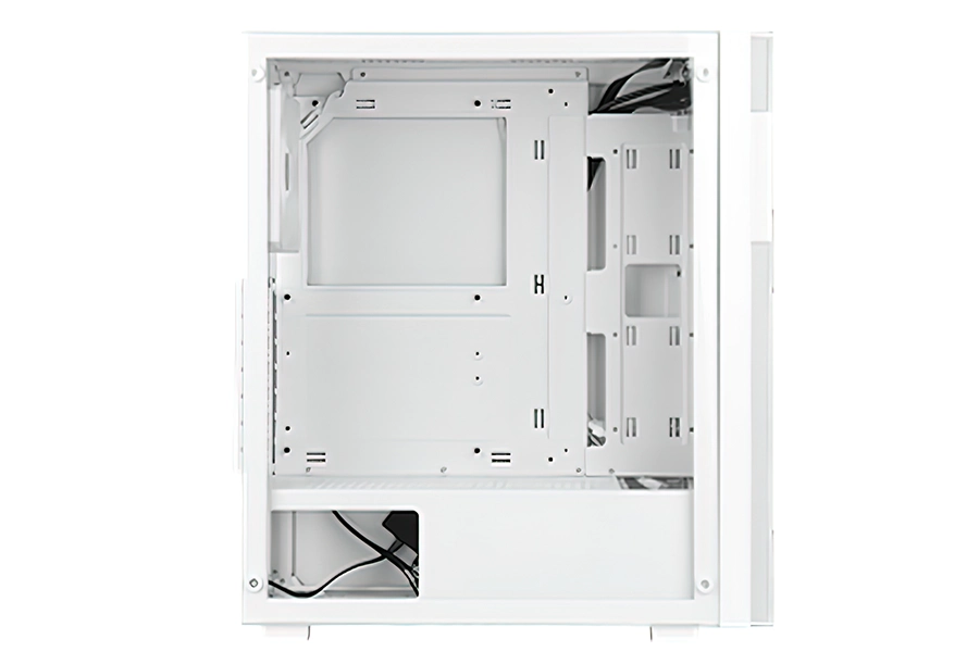 VỎ CASE SEGOTEP AXE5-A (ATX-4 fan RGB, MID TOWER, BLACK / WHITE)