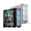 Vỏ Case Segotep GANK 360 E-ATX (Mid Tower, Màu Đen/ Trắng)