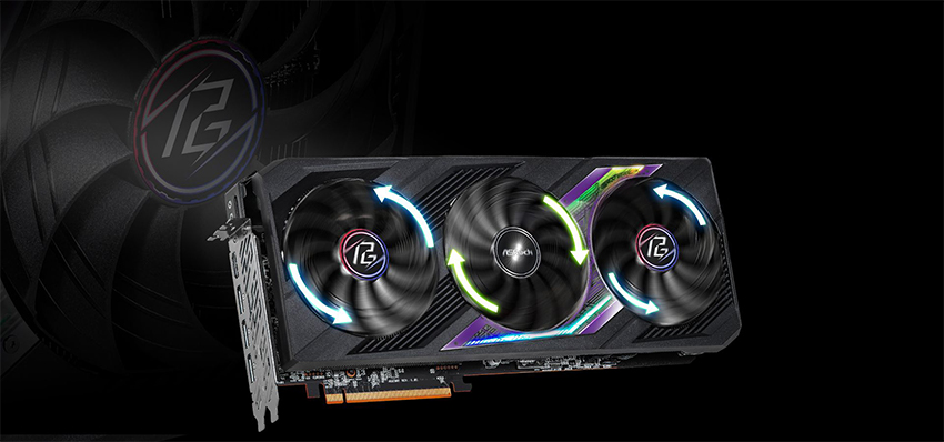 ASROCK AMD Radeon RX 7800 XT Phantom Gaming 16GB OC
