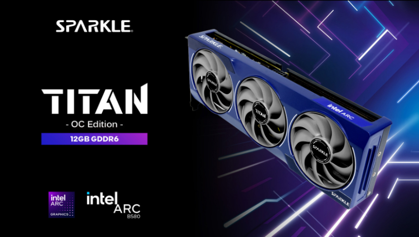 Card màn hình SPARKLE Intel Arc B580 TITAN OC