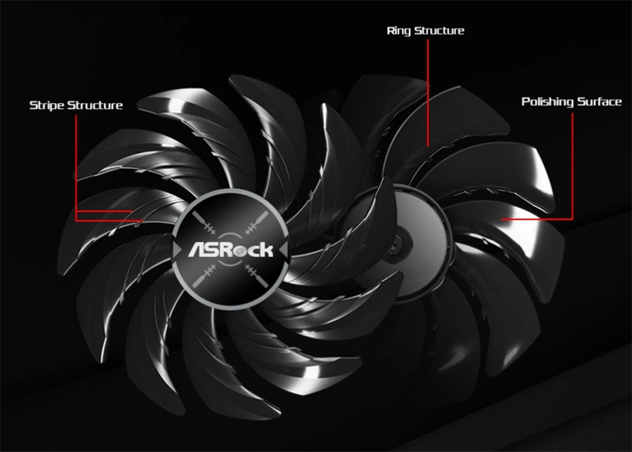 Card màn hình ASRock AMD Radeon RX 9060 XT Challenger 8GB OC (RX9060XT CL 8GO)