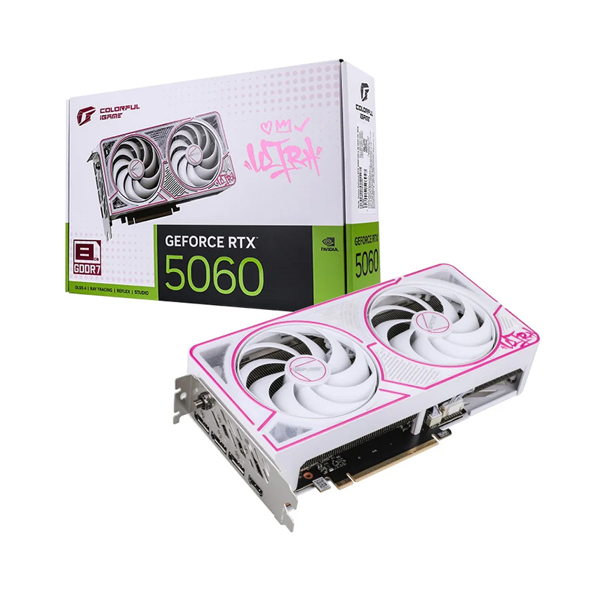Card màn hình Colorful iGame GeForce RTX 5060 Ultra W DUO OC 8GB-V