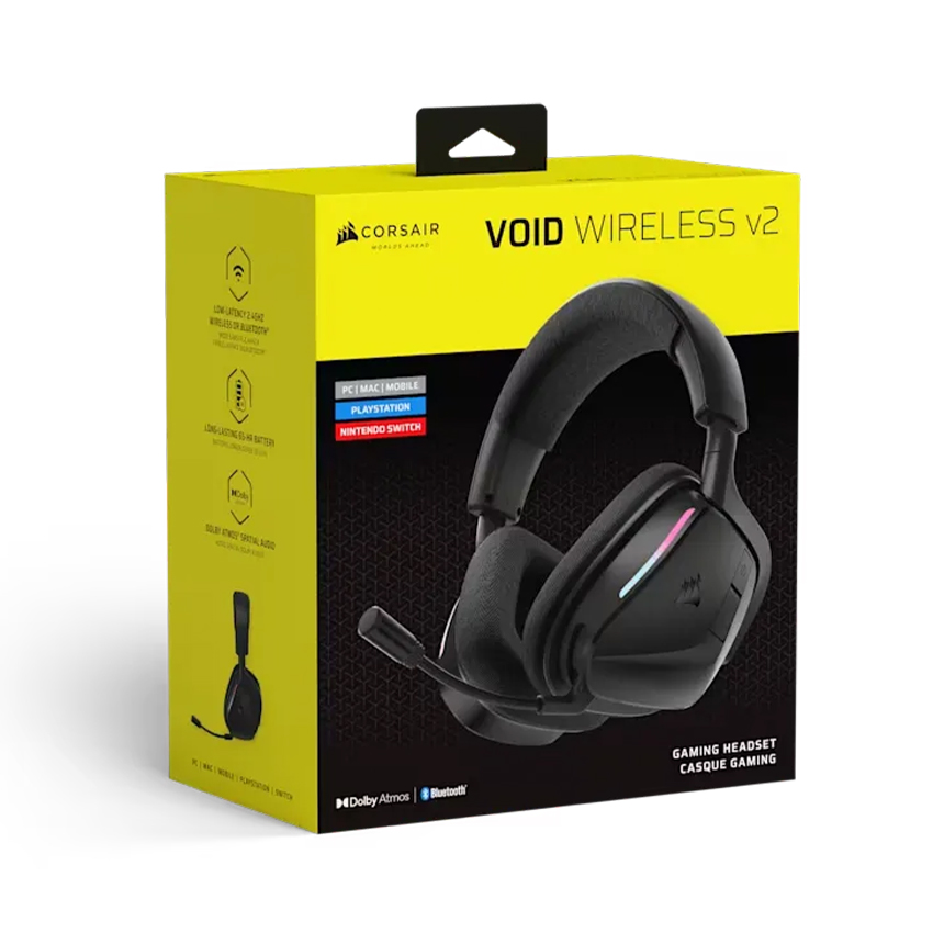 Void Elite Wireless Gaming Cascos Corsair Void Tai Nghe Không Dây