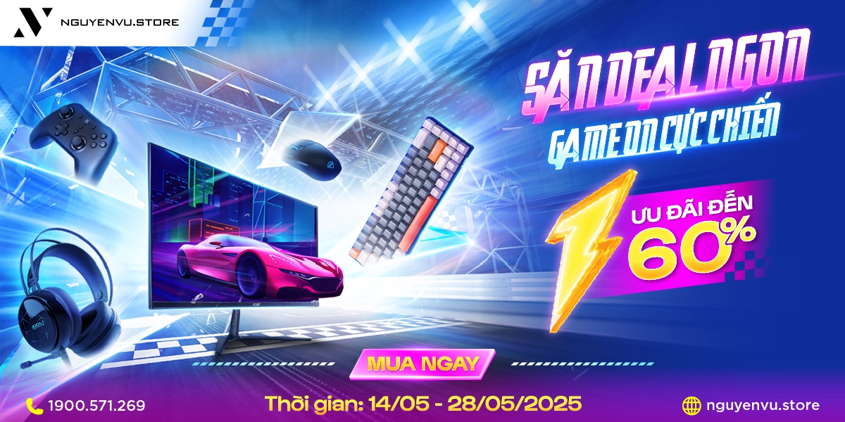 Săn Deal Ngon: màn hình, gamepad, gaming gear giảm đến 60%