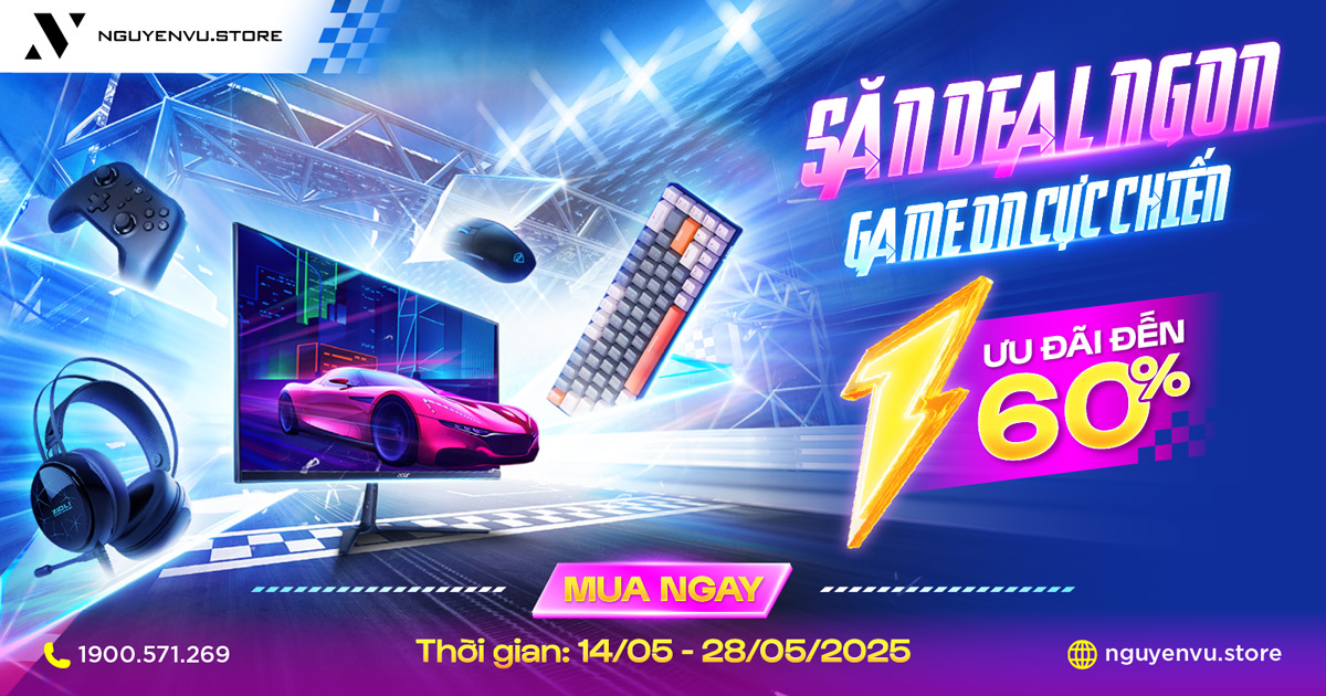 Săn Deal Ngon: màn hình, gamepad, gaming gear giảm đến 60%