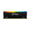 RAM Kingston FURY Beast RGB 16GB (1x16GB) DDR4 3200Mhz KF432C16BB2A/16