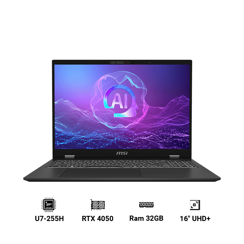 Laptop MSI PrestigePro 16 AI B2HVEG-251VN