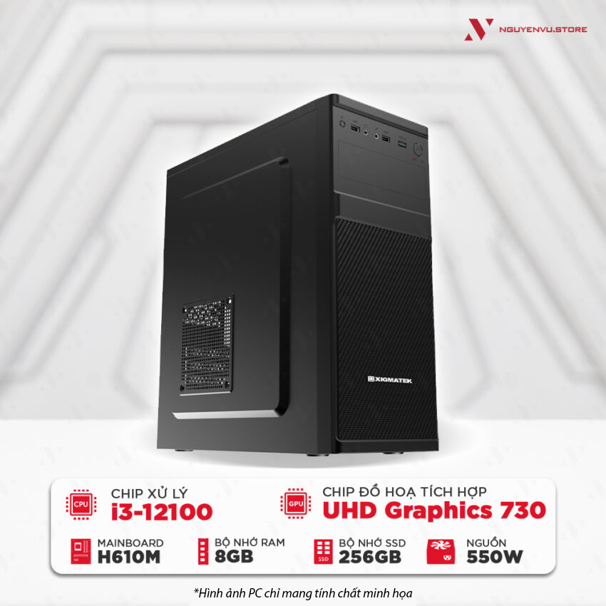 Máy tính văn phòng NVS Intel i3-12100