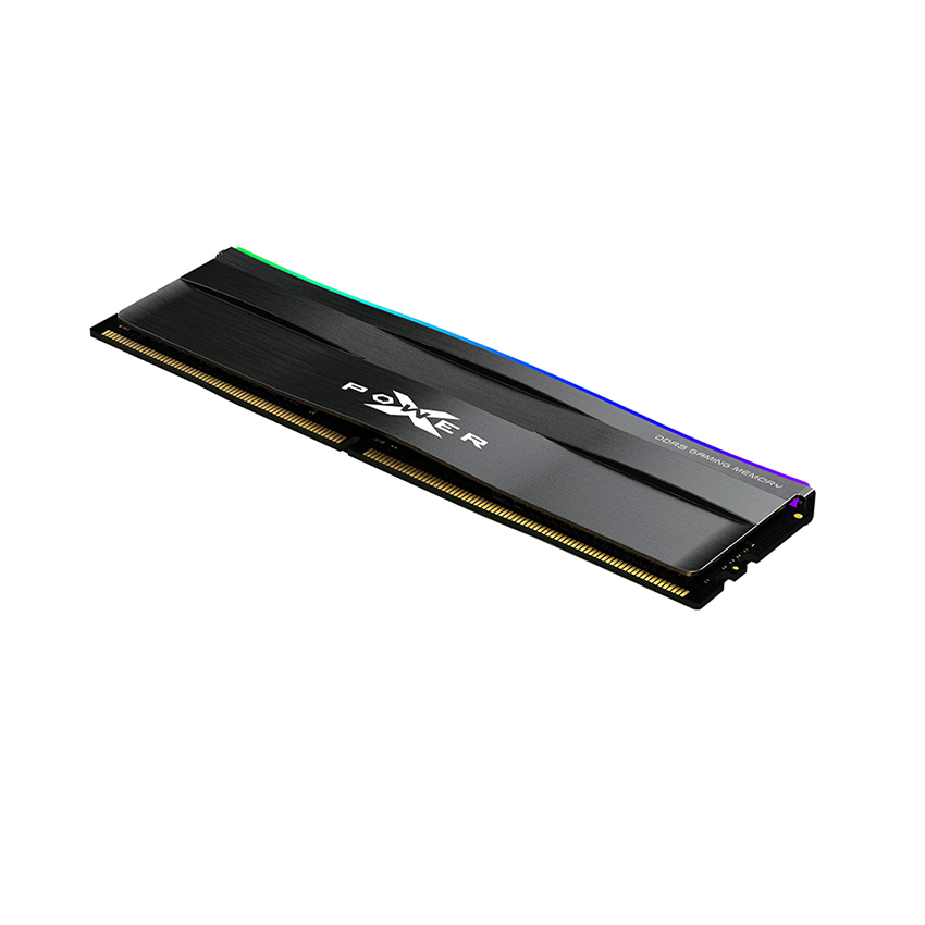 Ram Silicon DDR5 RGB Gaming UDIMM 16GB 6000Mhz Black