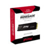 Ổ cứng SSD Kingston Fury Renegade Heatsink 2TB PCIe NVMe M.2 SFYRDK/2000G