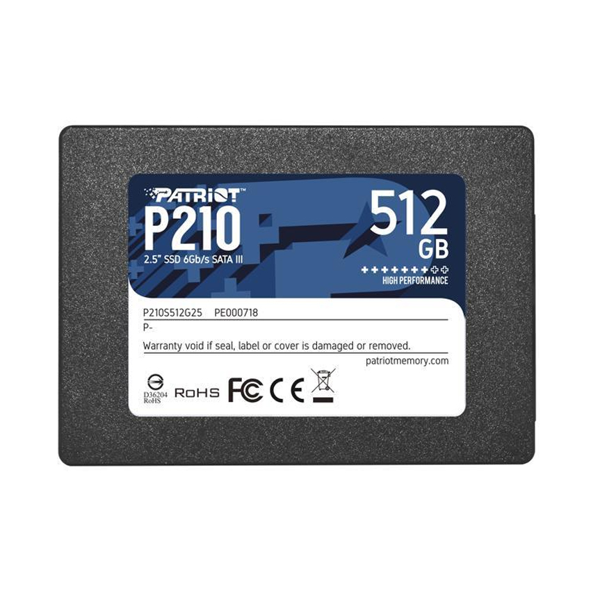 Ổ cứng SSD PATRIOT P210 512GB SATA III 2.5" P210S512G25